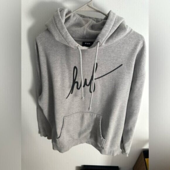 EUC- HUF Gray Hoodie - Picture 4 of 4
